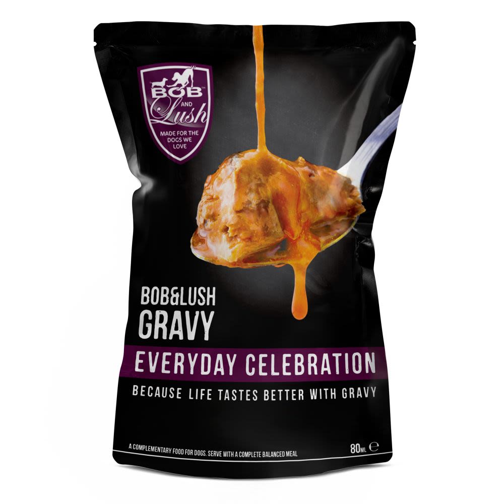 Bob & Lush Gravy Wet Dog Food in Pouches